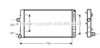 AVA QUALITY COOLING FT2211 Radiator, engine cooling